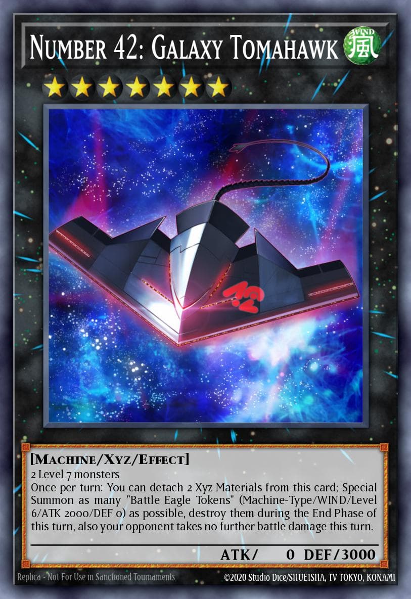 Artwork for Number 42: Galaxy Tomahawk
