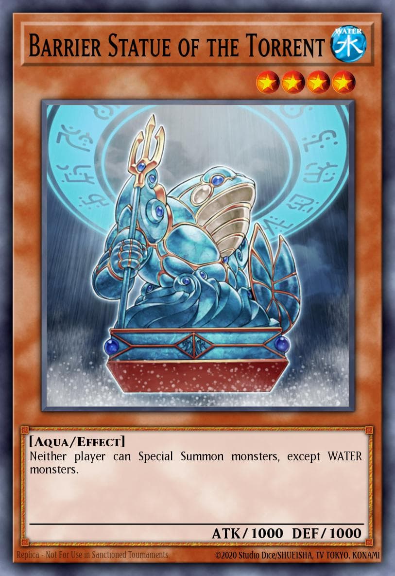 Artwork for Barrier Statue of the Torrent