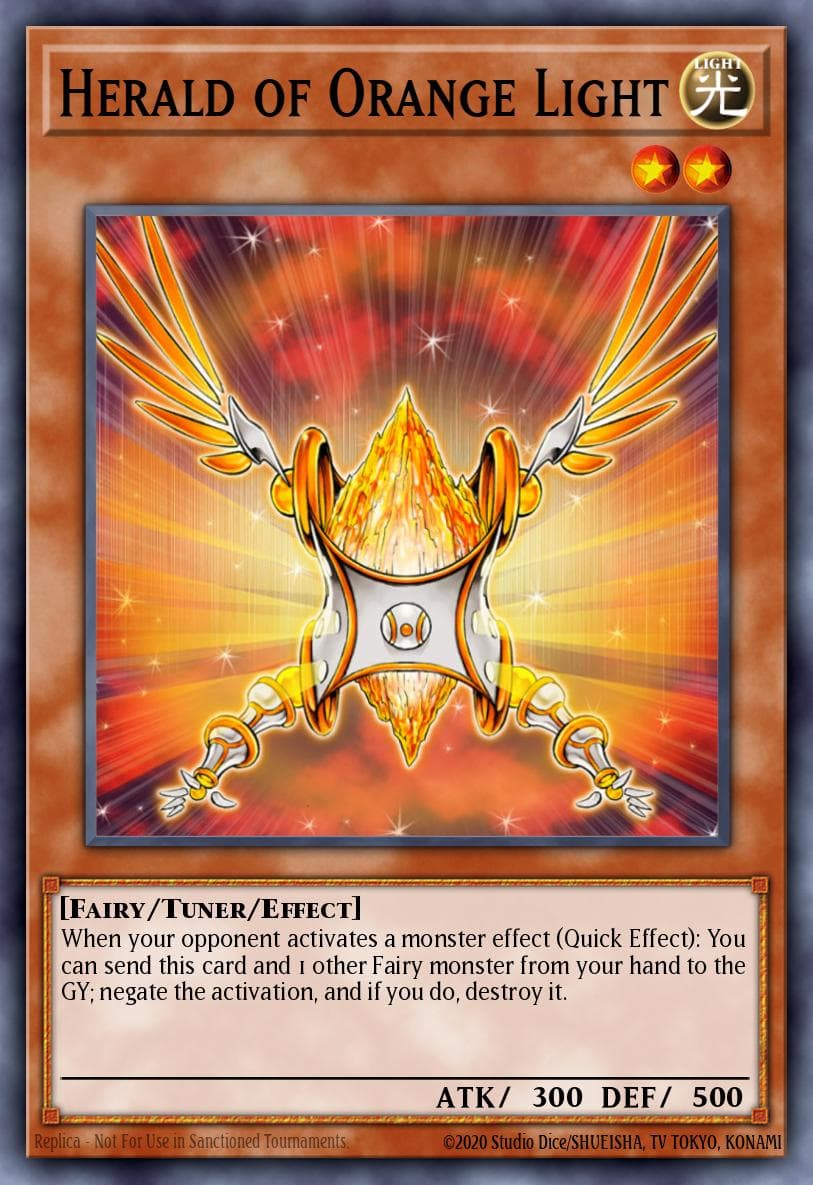 Artwork for Herald of Orange Light