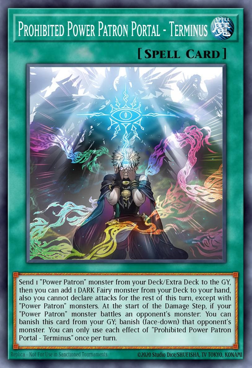 Artwork for Prohibited Power Patron Portal - Terminus