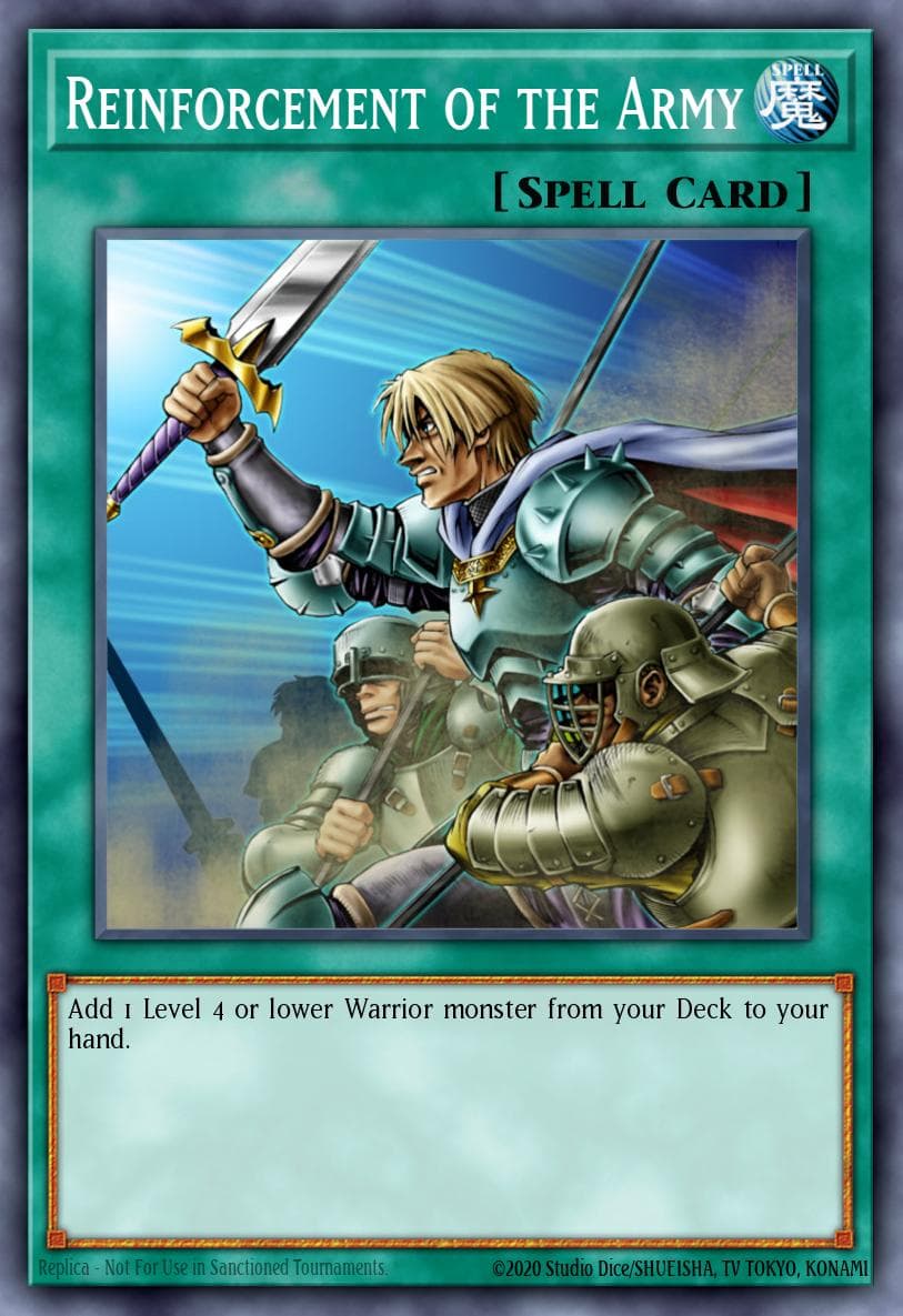 Artwork for Reinforcement of the Army