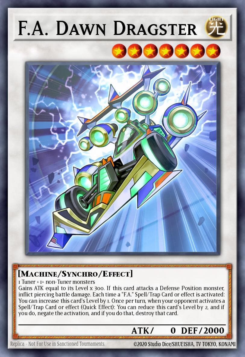 Artwork for F.A. Dawn Dragster