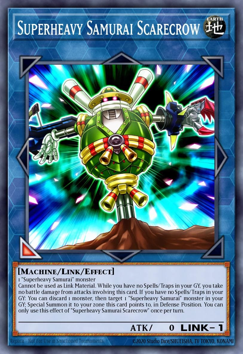 Artwork for Superheavy Samurai Scarecrow