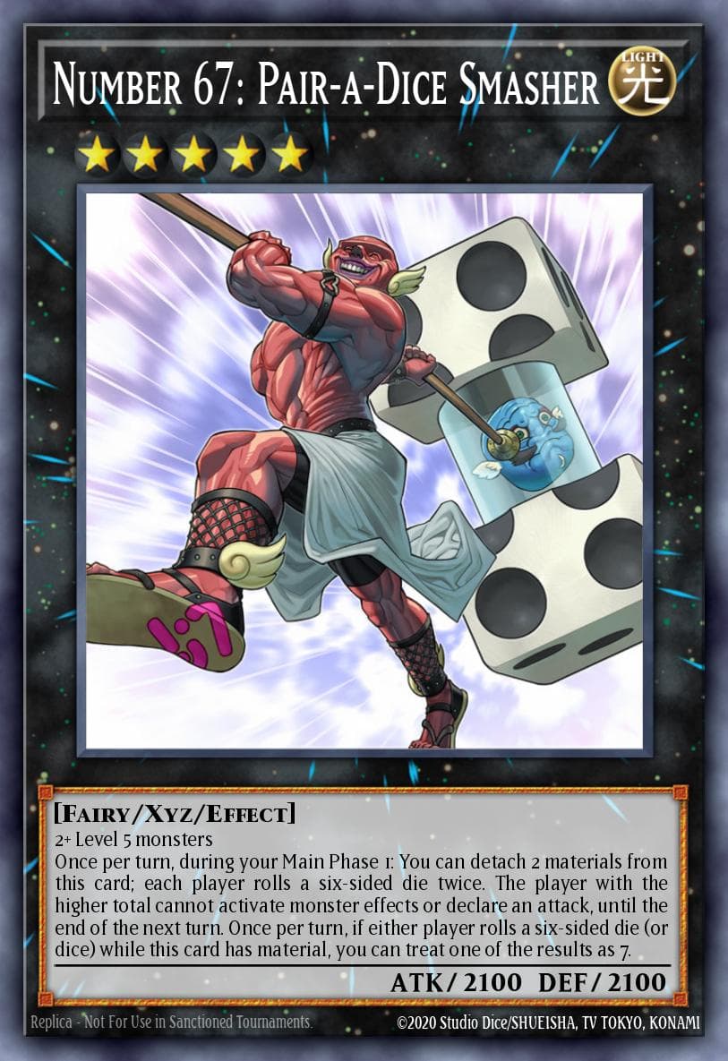 Artwork for Number 67: Pair-a-Dice Smasher