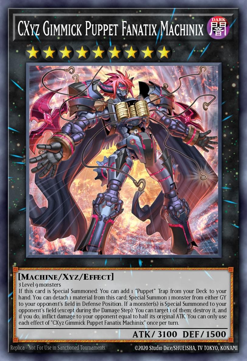 Artwork for CXyz Gimmick Puppet Fanatix Machinix