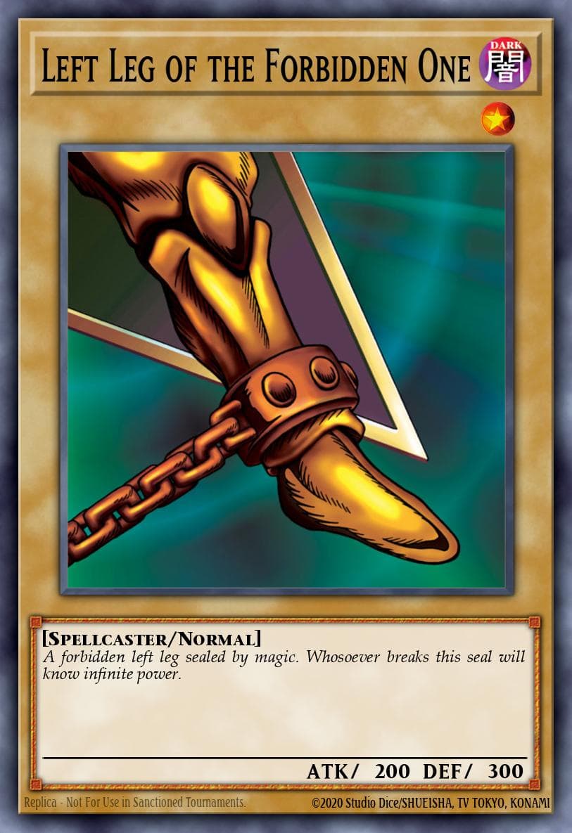 Artwork for Left Leg of the Forbidden One