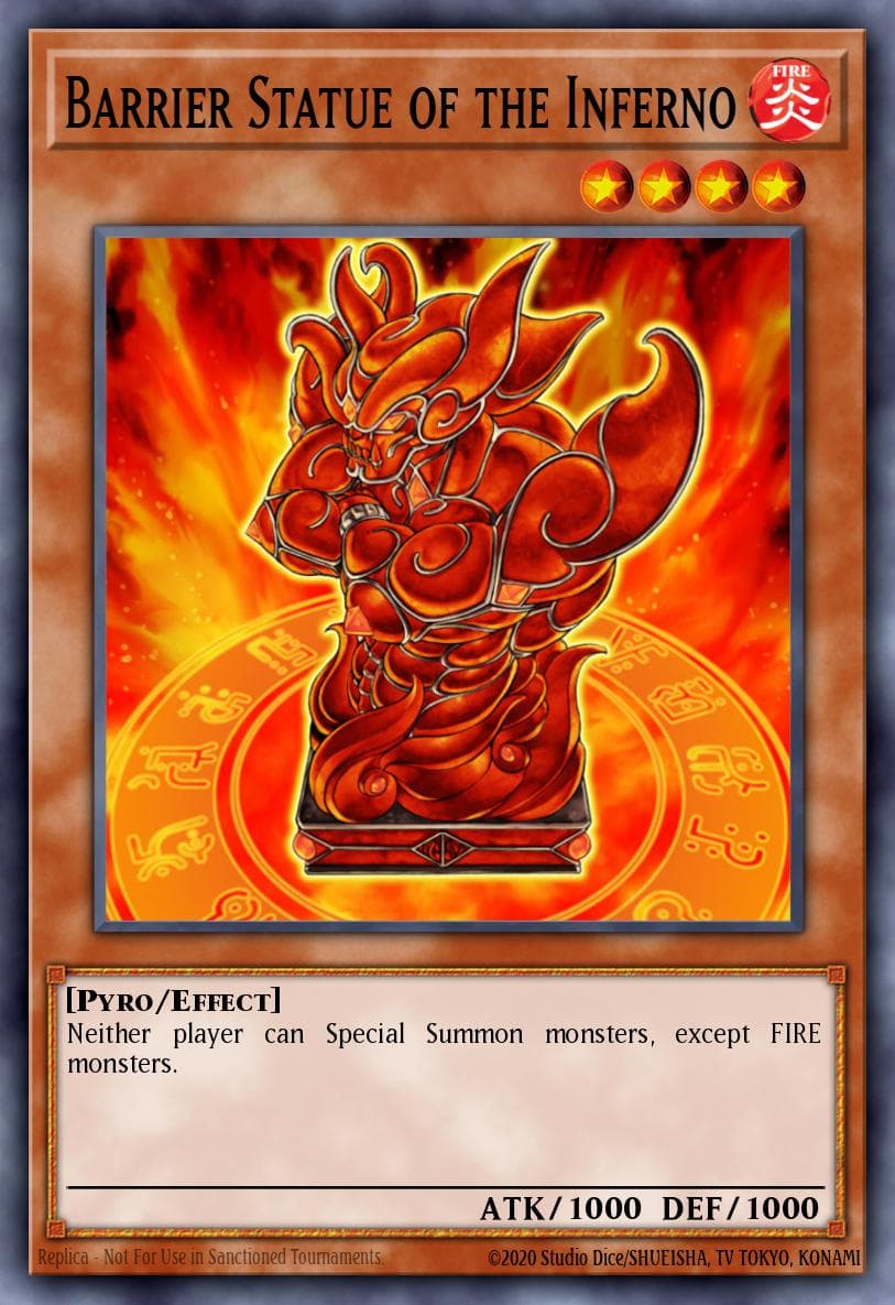 Artwork for Barrier Statue of the Inferno