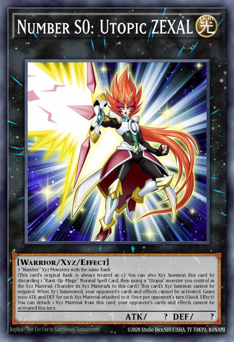 Artwork for Number S0: Utopic ZEXAL
