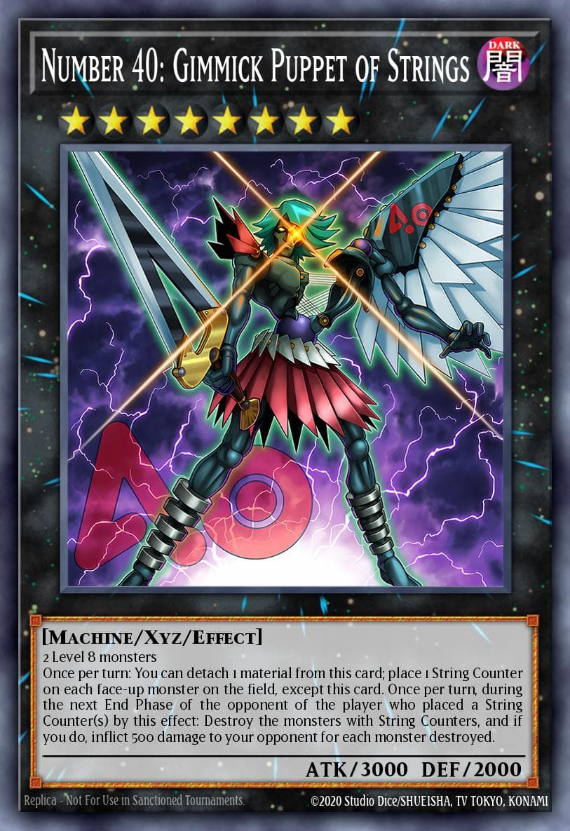 Artwork for Number 40: Gimmick Puppet of Strings