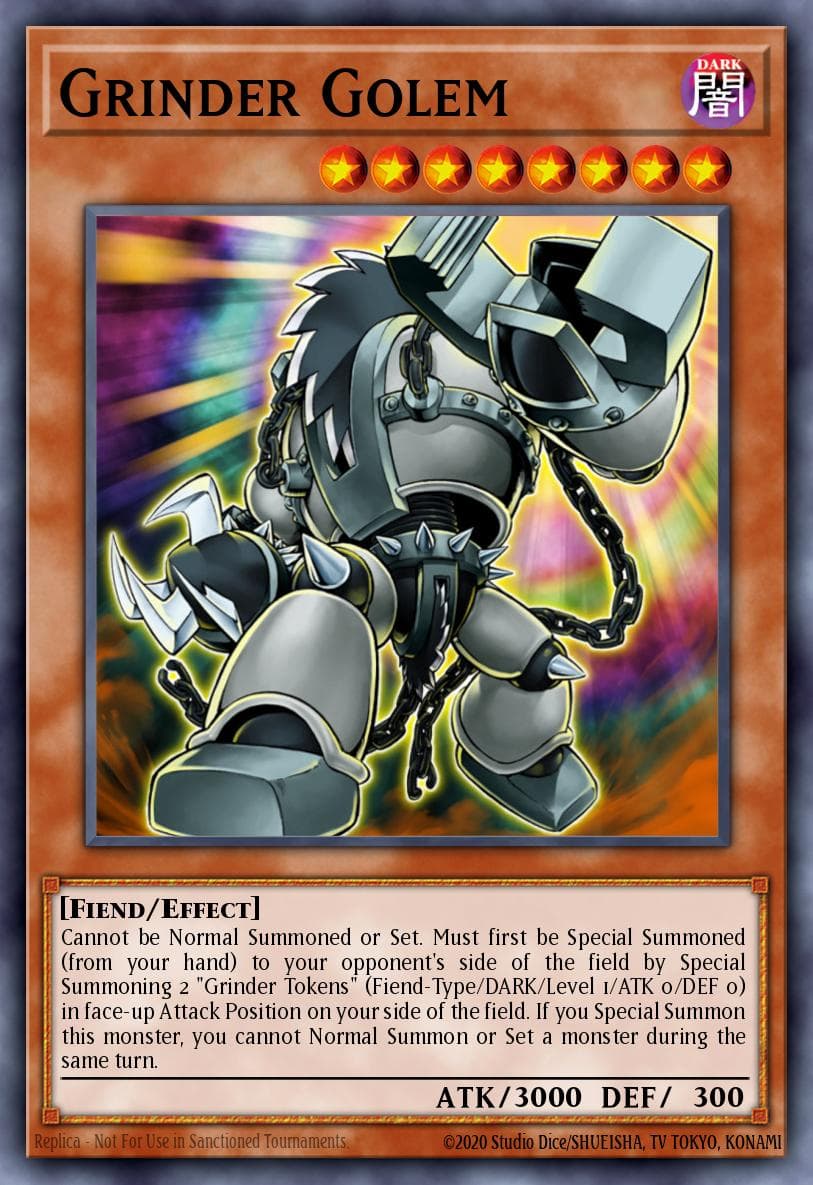 Artwork for Grinder Golem