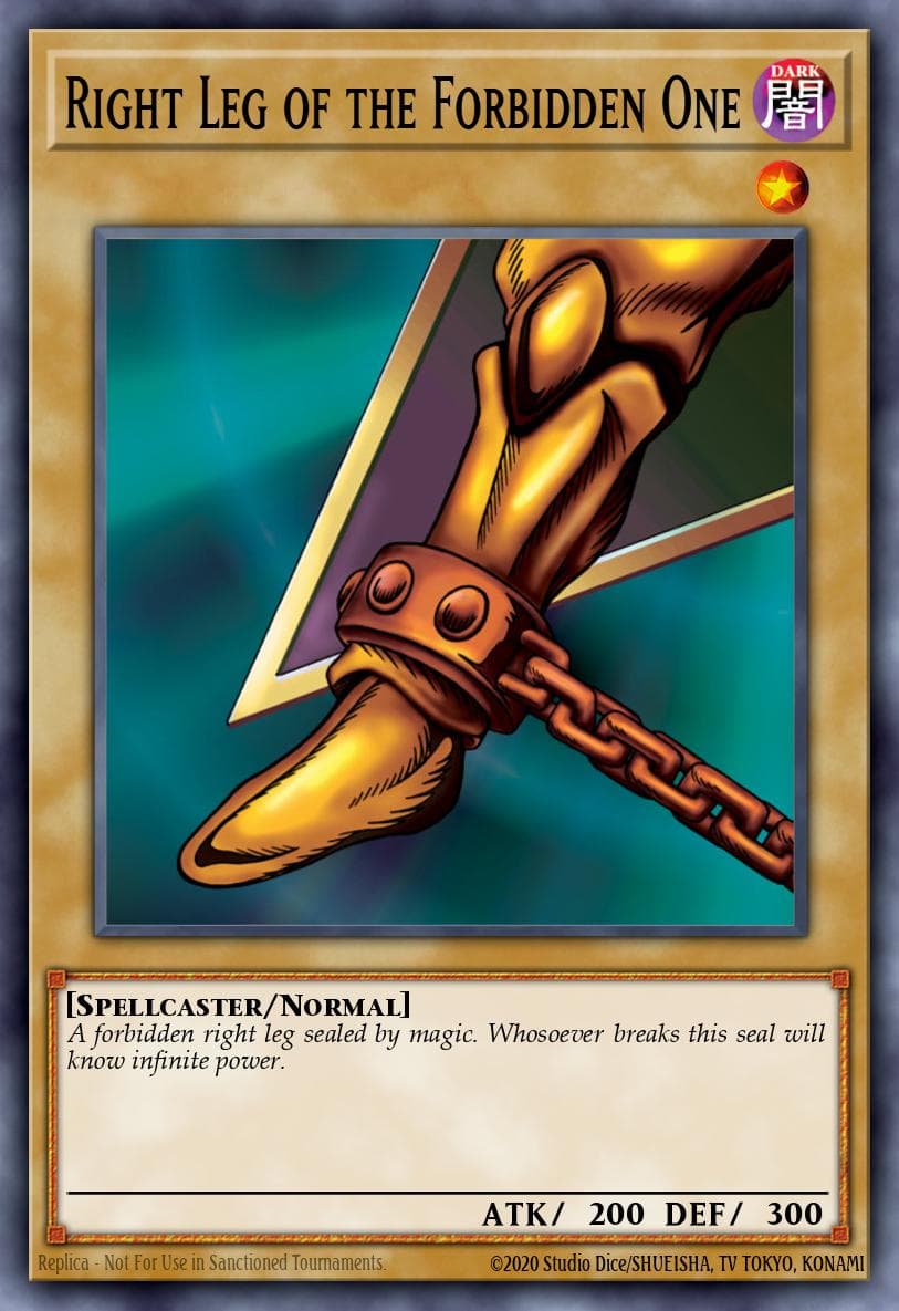 Artwork for Right Leg of the Forbidden One