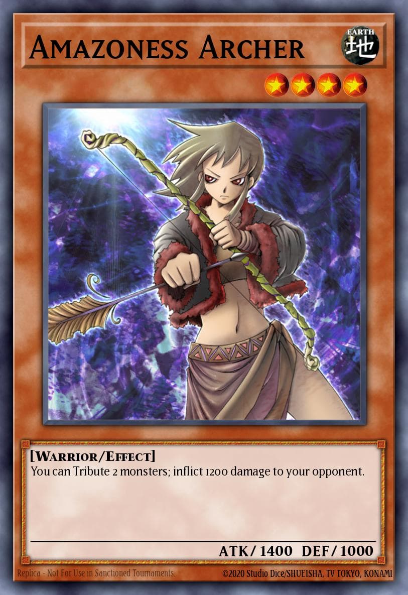 Artwork for Amazoness Archer