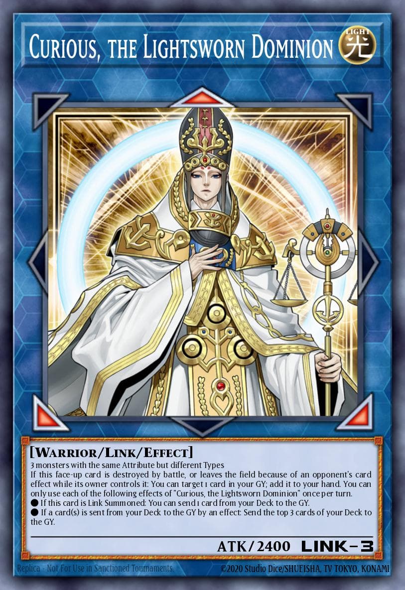 Artwork for Curious, the Lightsworn Dominion