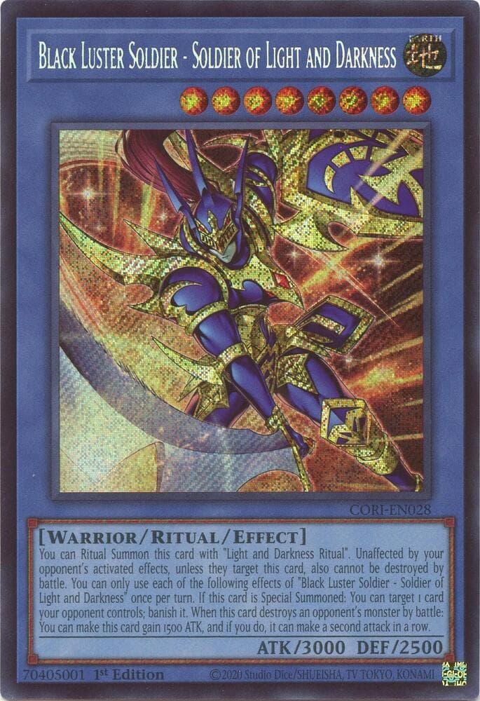 Black Luster Soldier - Soldier of Light and Darkness (Secret Rare)